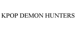 USPTO TSDR 官方 KPOP DEMON HUNTERS 文字商标图样